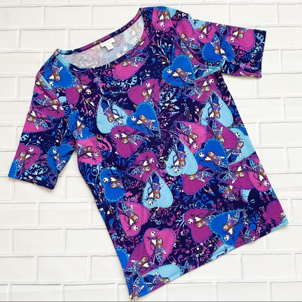 Disney LuLaRoe Nightmare Before Christmas Gigi Top